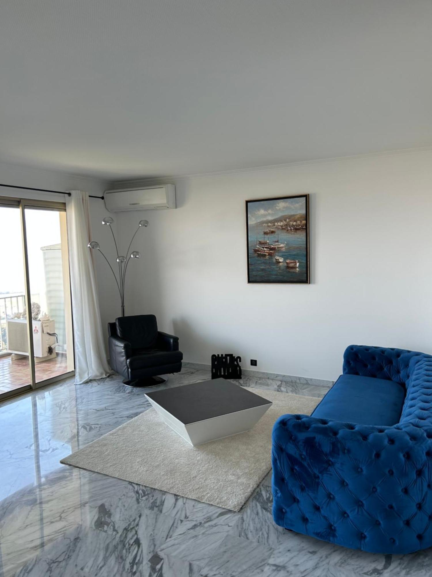 Somptueux Appartement Vue Mer ! Cagnes-sur-Mer Luaran gambar