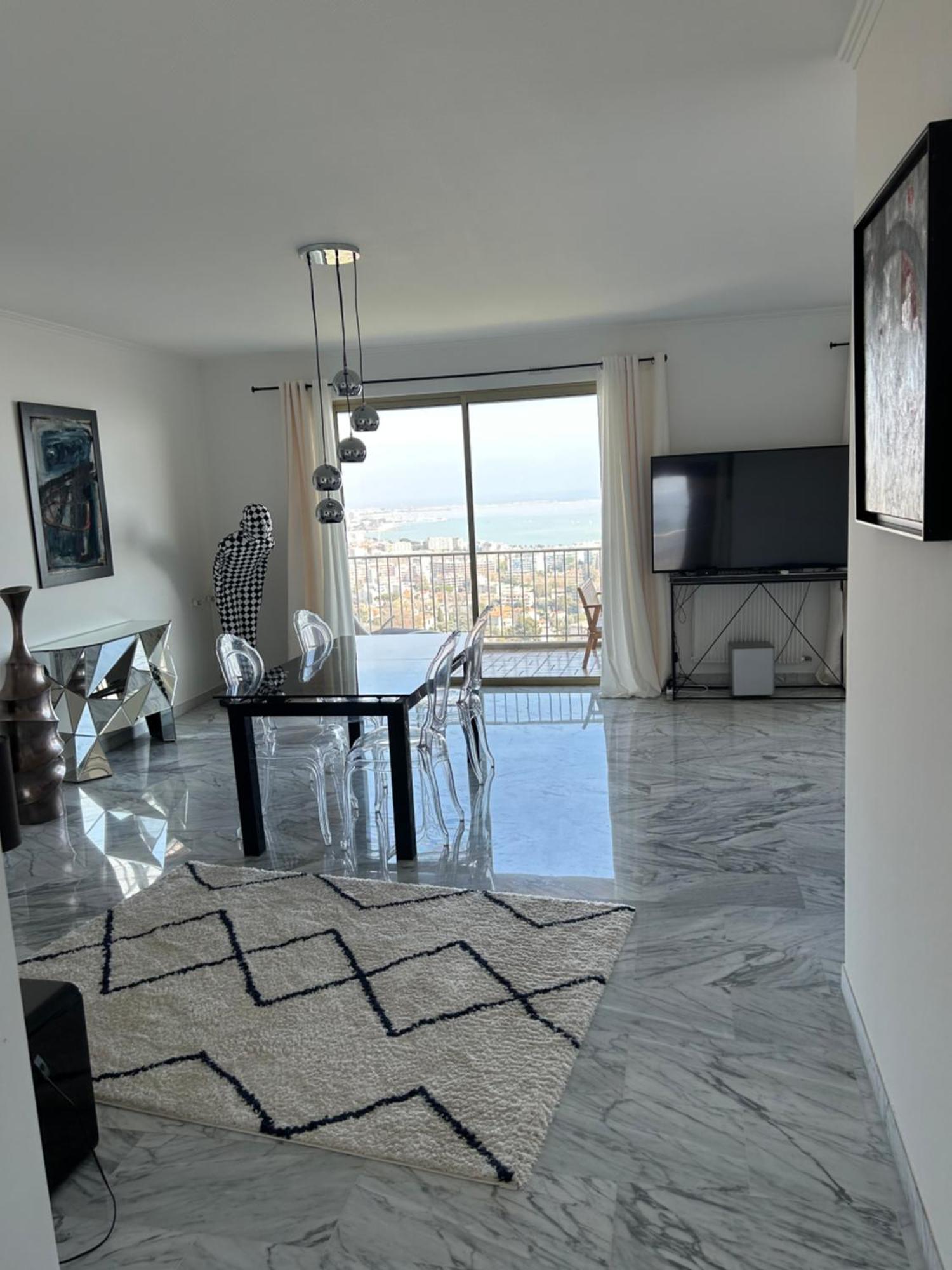 Somptueux Appartement Vue Mer ! Cagnes-sur-Mer Luaran gambar
